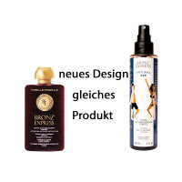 Academie Bronz´Express Lotion Relaunch - getönte Selbstbräunungslotion für Gesicht & Körper - 150ml mit Pumpe
