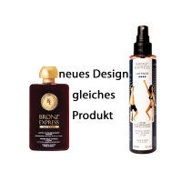Academie Bronz´Express Lotion Intense Relaunch - getönte Selbstbräunungslotion für Gesicht & Körper - 150ml mit Pumpe