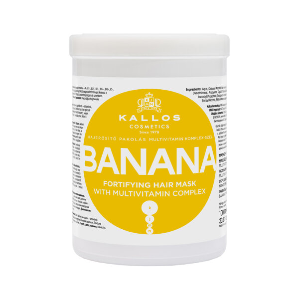 Kallos - KJMN Classic Bananen Haarmaske - 1000ml