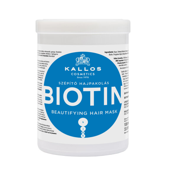 Kallos - KJMN Classic Biotin Beautifying Haarmaske - 1000ml
