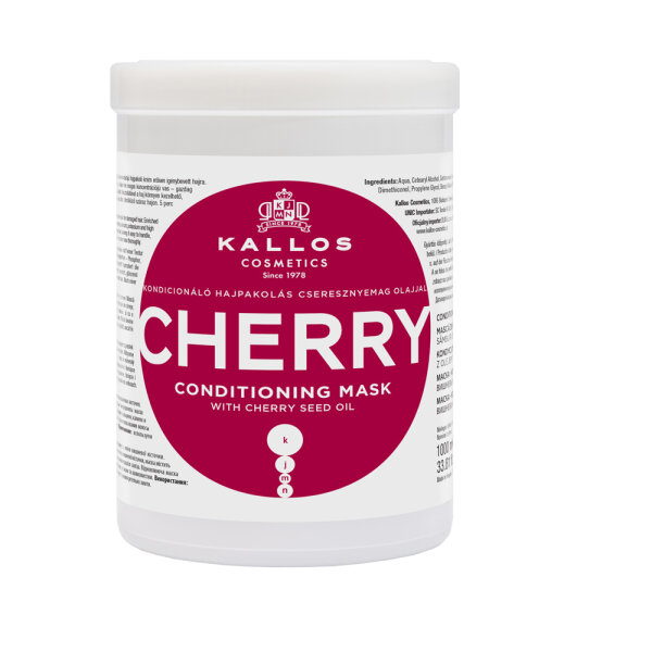 Kallos - KJMN Classic Kirsche pflegende Haarmaske - 1000ml