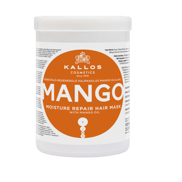 Kallos - KJMN Classic Mango Haarmaske - 1000ml