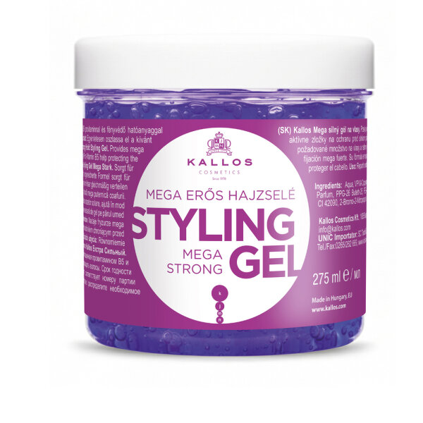 Kallos - KJMN Classic Mega Strong Styling Gel - 275ml