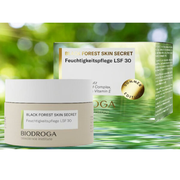 Biodroga - Limited Edition - Black Forest Skin Secret  - Feuchtigkeitspflege SPF30   - 50ml