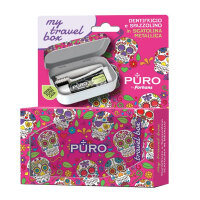 Forhans PURO Edition Reiseset Pink Skulls (rosa...