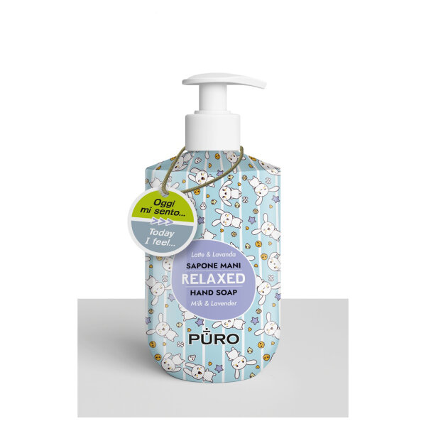 PURO MANGA EDITION Hand Wash "Relaxed" Milk/Lavender  (Milch,Lavendel) 500m
