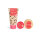 IDC Sweet Swirl Candy Care Set 3 teilig  - Handcreme 30ml Lipbalm 10g und Bodylotion 50ml Kokosnuss