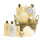 IDC Scented Bath Set 5 teilig  - Duschgel 300ml ,Bodylotion 300ml ,Körperspray 150ml , Badebombe und Dusch/badeschwamm im Korb  Duftnote Vamille & Sandelholz