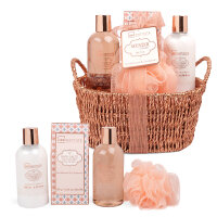 IDC Scented Bath Bronze Korb  4 teilig - Shower gel 200...