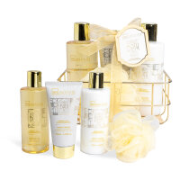 IDC Scented Bath im Korb Set 4 teilig  -Dusch Gel 200ml...