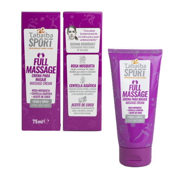 Tabaiba Sport Massage Cream  -Massagecreme mit Aloe Vera 75ml